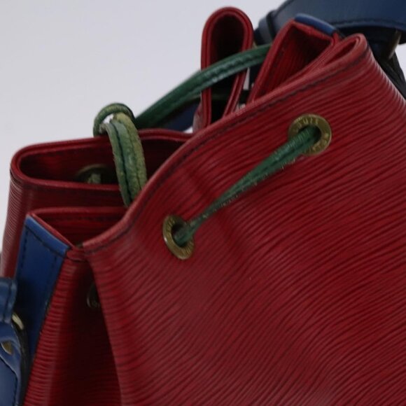 LOUIS VUITTON Epi Toriko Color Noe Bag Red Blue Green - Picture 6 of 16